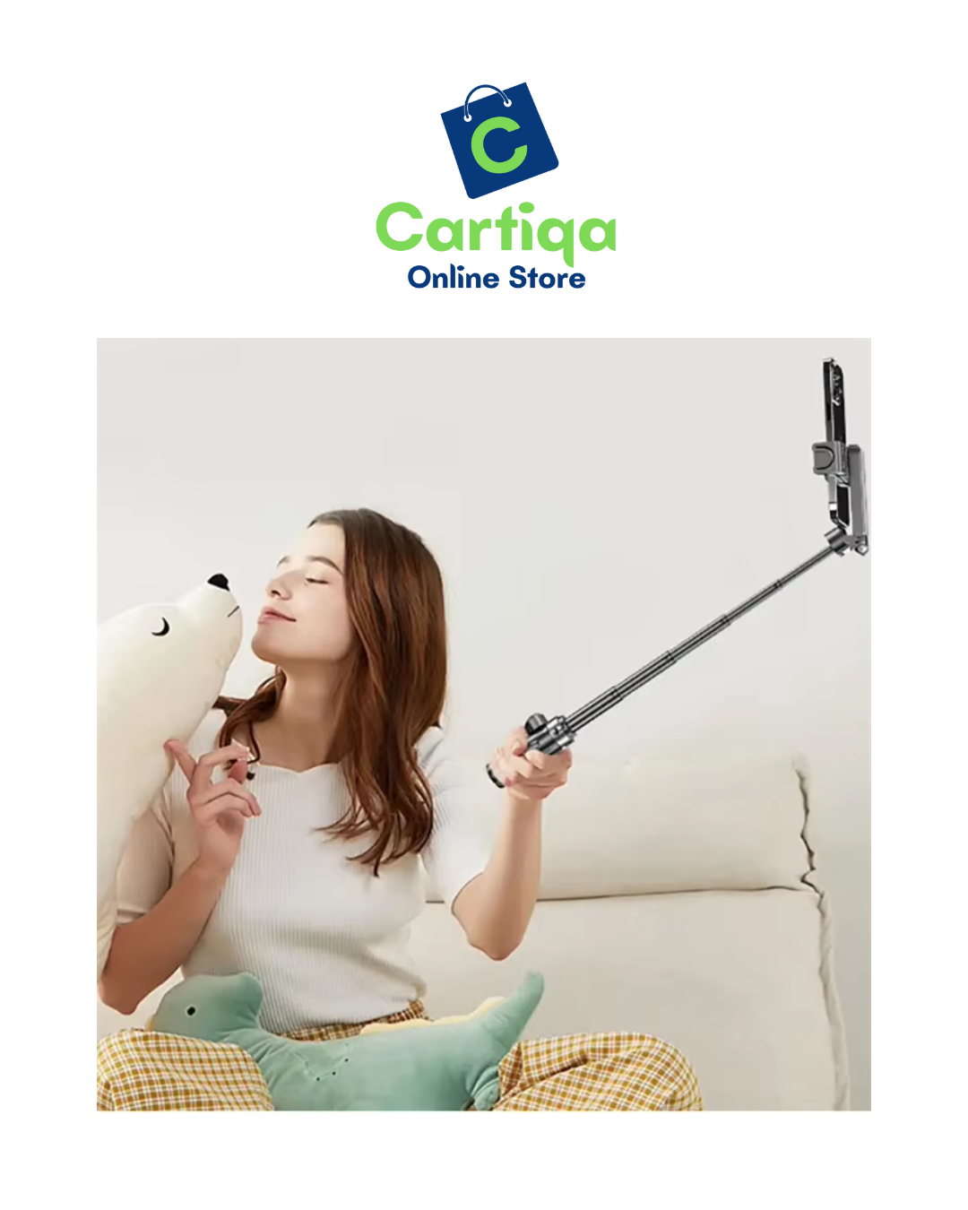 P15Mini Selfie Stick Tripod Phone Stand with Wireless Control Portable Mini Tripod